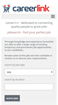 Mobile Screenshot of careerlink.uk.com