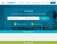 Tablet Screenshot of careerlink.com